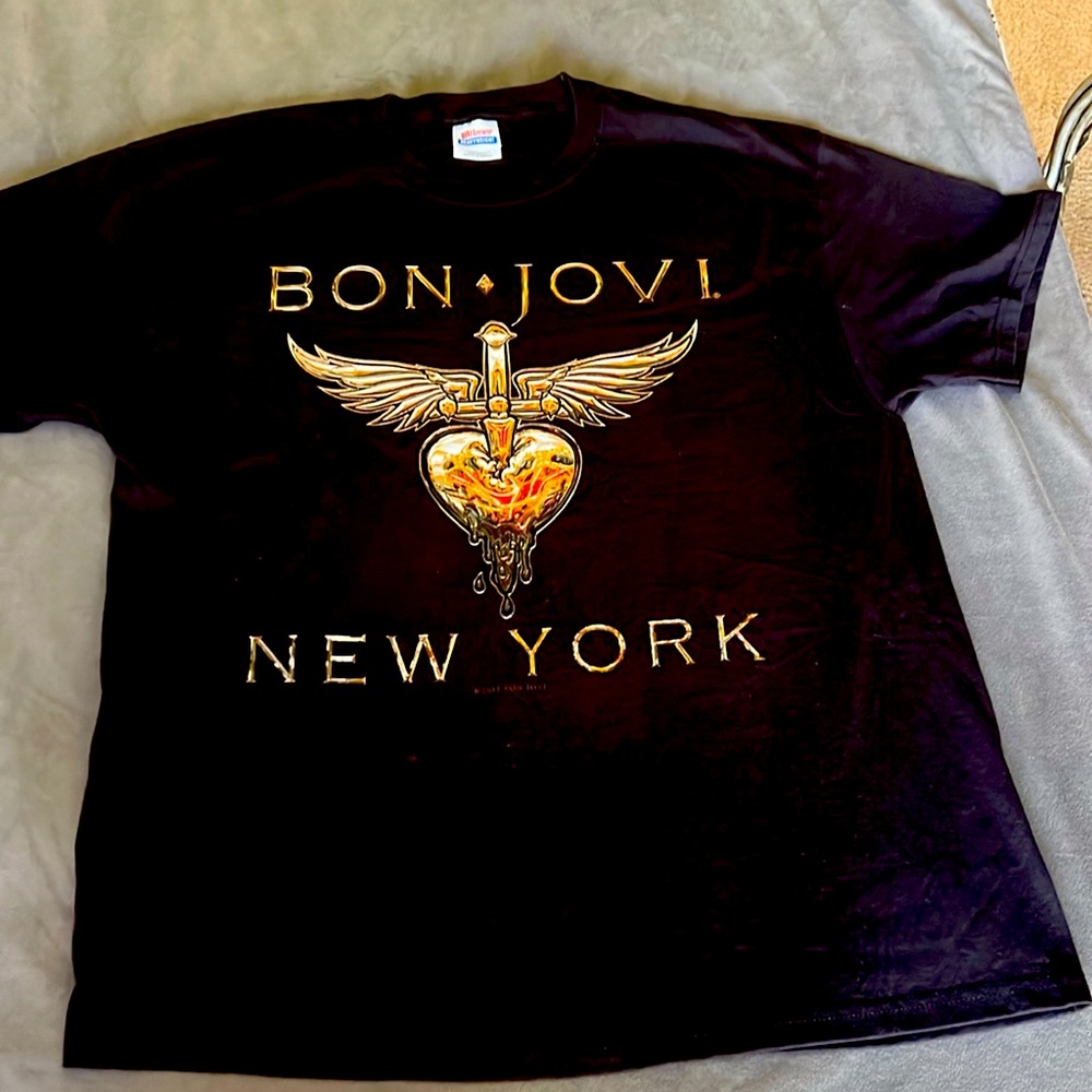Bon Jovi, New York T-shirt XL.